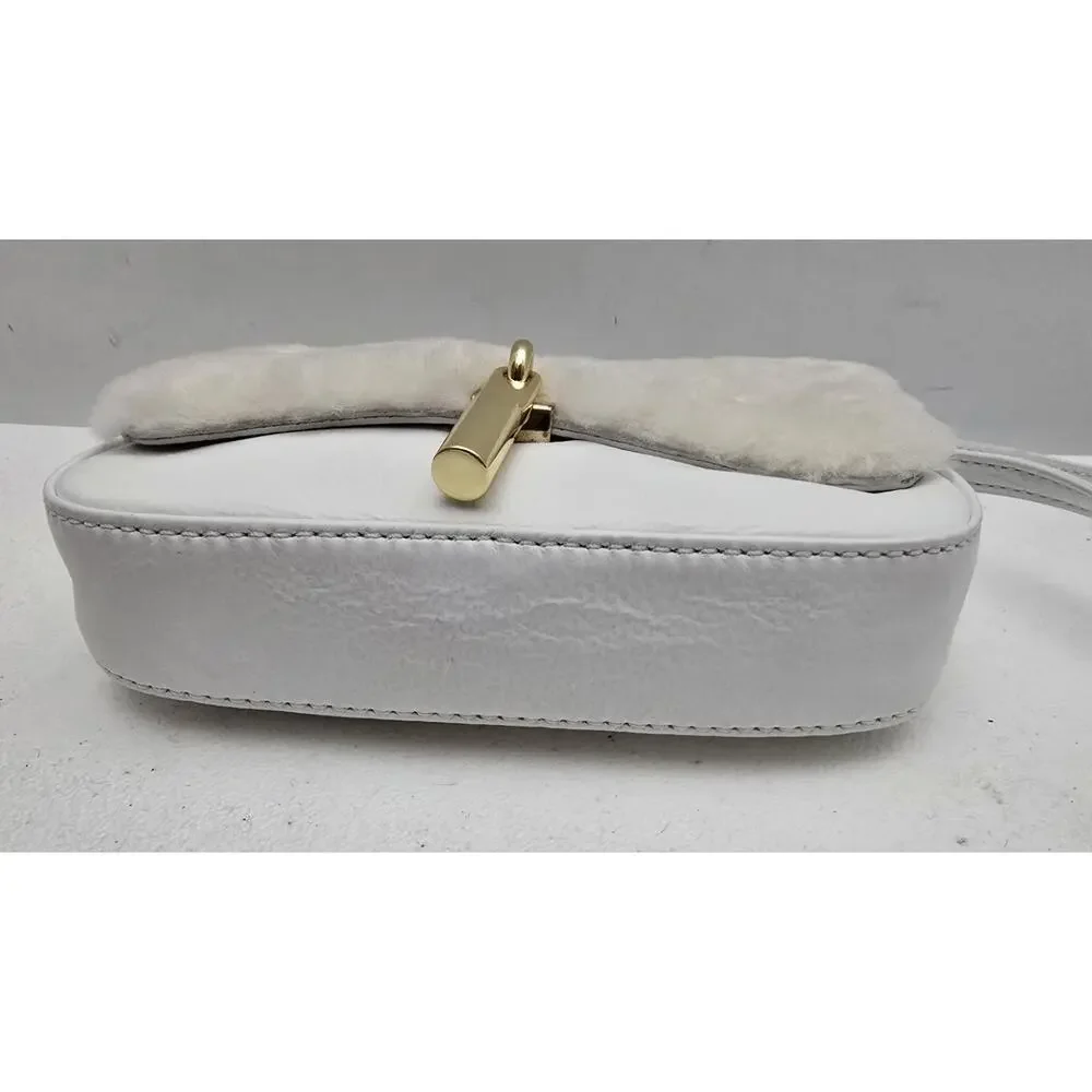 ELIZABETH AND JAMES Cynnie Nano Crossbody Leather Sheepskin Purse Bag